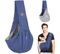 Sac de Transport pour Chien Chat, Sac de Transport Sécurisé pour Animaux Domestiques pour Chiens/Chats de Taille Moyenne Jusqu'à 7.5kg, pour l'extérieur, Les Voyages, Le Métro