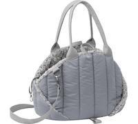 Sac de transport pour chien, écharpe de transport, sac de transport, animal de compagnie, sac de transport, réglable en hauteur, accessoires pour chiens, boîte de transport, voyage, 38x24x28 cm, cendr