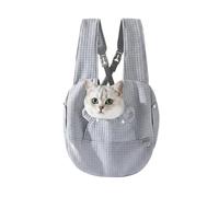 Sac de Transport pour Chien et Chat, Bandoulière Ergonomique pour Animal de Compagnie, Sac ventral Portable pour Excursion et Randonnée, pour Les Petits Animaux en Promenade