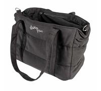 Sac de transport pour chien et chat Duvoplus Trail 2-en-1 Noir 42,5x20x28 cm