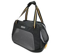Sac de Transport pour Chien Explorer, Sac de Transport à parois Souples, Fond étanche, Conforme aux Normes des compagnies aériennes, Adapté aux Chiens et Chats jusqu'à 9 kg, Noir