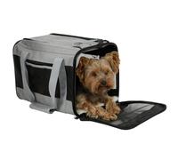 Kerbl Pet Sac de Transport Casual Gris, 40X26X28cm