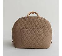 Sac de transport pour chien ou chat - Sac fourre-tout de sécurité pour chien - Siège de voiture amovible - LCat8 kg - 5 kg - Kaki