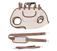 Sac de Transport pour Chien, Sac à Dos Respirant Multifonctionnel en Polyester, Taille Moyenne - Confort Optimal, Design Polyvalent, Idéal pour Sorties Extérieures (M)