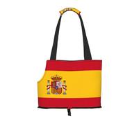 Sac de transport pour chiens de petite taille avec motif drapeau espagnol