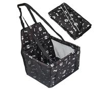 Sac de transport pour chiens - Siège de voiture portable pour petits animaux avec intérieur doux et protection renforcée | Accessoire pratique pour voyage, aventure en plein air, nous