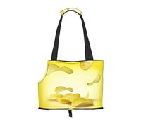 Sac de transport pour chiots et chiens de petite taille avec imprimé chips de pommes de terre