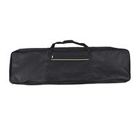 Sac de transport pour clavier, sac pour clavier 54x13x7 pouces, tissu Oxford, fermeture éclair, étui universel pour 88 clés, double sangle, housse de poche latérale étanche