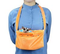 Sac de transport pour cochon d'Inde - Fibre de polyester - 25 x 15 cm - Sac de voyage pour petit animal de compagnie - Parfait pour les randonnées, les aventures en plein air