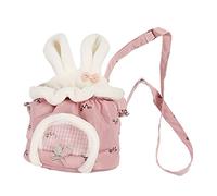 Sac de Transport pour Cochon d'Inde, Sac de Transport en Plein air avec Oreilles de Lapin, Hamster, Sac à Dos pour Animal de Compagnie, Sac à Dos pour Petit Animal, Sac à Dos de