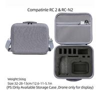 Sac De Transport Pour Dji Mini 4 Pro Mallette De Rangement Sac À Dos Poignée Initiée Sangle Couverture Rc-2/See Télécommande Boîte Drone Accessoires - Type Fit Rc N2 Or Rc2 #B-Generique