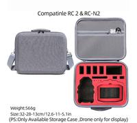 Sac De Transport Pour Dji Mini 4 Pro Mallette De Rangement Sac À Dos Poignée Initiée Sangle Couverture Rc-2/See Télécommande Boîte Drone Accessoires - Type Fit Rc N2 Or Rc2 #A-Generique