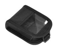 Sac de transport pour émetteur avec fenêtre transparente en TPU et fermetures pour un placement sécurisé