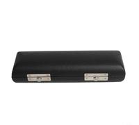 Sac de transport pour flûte Picco en C, noir - Étui robuste en cuir synthétique avec sangle de transport confortable, léger et compact pour instruments de musique, environ 24 x 7 x 4,5 cm