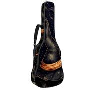 Sac de transport pour guitare acoustique avec deux poches, chapeau de sorcière pour Halloween, résistant à l'eau jusqu'à 68°, double bandoulière réglable, Chapeau de sorcière pour Halloween,