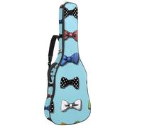 Sac de transport pour guitare acoustique avec motif bouquet de tournesols aquarelle, rembourrage de 1 cm d'épaisseur, étanche, sac à dos avec double bandoulière réglable pour guitare de 101,6 à 106,7