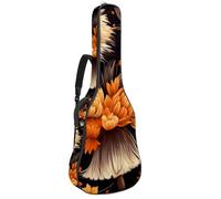 Sac de transport pour guitare acoustique double bandoulière réglable de 104,1 cm, décoration d'Halloween, housse de guitare 42, tissu Oxford imperméable, éponge épaisse, Décoration de balai