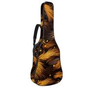 Sac de transport pour guitare basse de 101,6 cm, double bandoulière réglable, étui pour guitare acoustique, étui pour guitare en tissu Oxford imperméable, éponge épaisse, balai d'Halloween 34, Balai