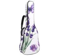 Sac de transport pour guitare basse électrique, guitare classique, vert et bleu, aquarelle abstraite, texture vague océanique, 106,7 cm, 106,7 cm, 106,7 cm, Multicolore 09, 42.9x16.9x4.7 in, Sac à dos