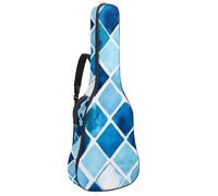 Sac de transport pour guitare classique, basse électrique, 101,6 cm, 106,7 cm, 106,7 cm, motif trèfle de Leprechaun de la Saint-Patrick, Multicolore 10., 42.9x16.9x4.7 in, Sac à dos décontracté
