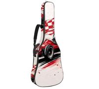 Sac de transport pour guitare classique, basse électrique, 101,6 cm, 106,7 cm, 106,7 cm, voitures de sport colorées, Multicolore 07, 42.9x16.9x4.7 in, Sac à dos décontracté