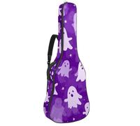 Sac de transport pour guitare classique, basse électrique, 101,6 cm, 106,7 cm, motif boules oculaires d'Halloween, Multicolore 10., 42.9x16.9x4.7 in, Sac à dos décontracté