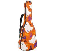 Sac de transport pour guitare classique, basse électrique, 101,6 cm, 106,7 cm, motif boules oculaires d'Halloween, Multicolore 07, 42.9x16.9x4.7 in, Sac à dos décontracté