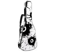 Sac de transport pour guitare classique, basse électrique, 101,6 cm, 106,7 cm, motif boules oculaires d'Halloween, Multicolore 05, 42.9x16.9x4.7 in, Sac à dos décontracté