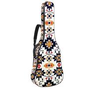 Sac de transport pour guitare classique, basse électrique, 101,6 cm, 106,7 cm, motif galaxie Space Constellation Seamless, Multicolore 04, 42.9x16.9x4.7 in, Sac à dos décontracté