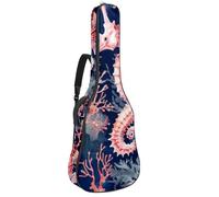 Sac de transport pour guitare classique, basse électrique, 106,7 cm, 106,7 cm, galaxie nocturne pailletée, Multicolore 05, 42.9x16.9x4.7 in, Sac à dos décontracté