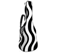 Sac de transport pour guitare classique, basse électrique, paysage de montagne artistique avec forêt de sapin mystérieuse de 101,6 cm, 106,7 cm, 106,7 cm, Multicolore 05, 42.9x16.9x4.7 in, Sac à dos