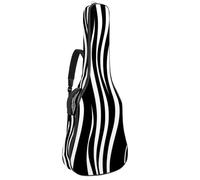 Sac de transport pour guitare classique, basse électrique, paysage de montagne artistique avec forêt de sapin mystérieuse de 101,6 cm, 106,7 cm, 106,7 cm, Multicolore 03., 42.9x16.9x4.7 in, Sac à dos
