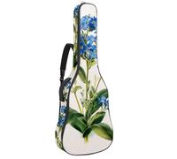 Sac de transport pour guitare classique, basse électrique, paysage de montagne artistique avec forêt de sapin mystérieuse de 101,6 cm, 106,7 cm, 106,7 cm, Multicolore 04, 42.9x16.9x4.7 in, Sac à dos