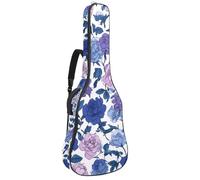 Sac de transport pour guitare classique, basse électrique, paysage de montagne artistique avec forêt de sapin mystérieuse de 101,6 cm, 106,7 cm, 106,7 cm, Multicolore 07, 42.9x16.9x4.7 in, Sac à dos