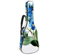 Sac de transport pour guitare classique, basse électrique, paysage de montagne artistique avec forêt de sapin mystérieuse de 101,6 cm, 106,7 cm, 106,7 cm, Multicolore 08, 42.9x16.9x4.7 in, Sac à dos