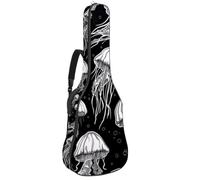 Sac de transport pour guitare classique, basse électrique, planètes, comètes, étoiles, constellations, Multicolore 05, 42.9x16.9x4.7 in, Sac à dos décontracté