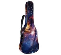 Sac de transport pour guitare classique, basse électrique, planètes, comètes, étoiles, constellations, Multicolore 04, 42.9x16.9x4.7 in, Sac à dos décontracté