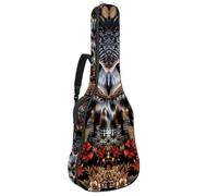 Sac de transport pour guitare classique, basse électrique, planètes, comètes, étoiles, constellations, Multicolore 10., 42.9x16.9x4.7 in, Sac à dos décontracté