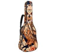 Sac de transport pour guitare classique, basse électrique, planètes, comètes, étoiles, constellations, Multicolore 09, 42.9x16.9x4.7 in, Sac à dos décontracté