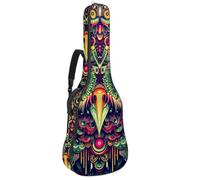 Sac de transport pour guitare classique, basse électrique, planètes, comètes, étoiles, constellations, Multicolore 06, 42.9x16.9x4.7 in, Sac à dos décontracté