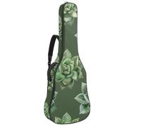 Sac de transport pour guitare classique, basse électrique, tête de mort et cartes à jouer Rouge 101,6 cm 106,7 cm, Multicolore 08, 42.9x16.9x4.7 in, Sac à dos décontracté