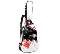Sac de transport pour guitare classique, basse électrique, voiture de course avec drapeau à carreaux et piste de course de 106,7 cm, Multicolore 03., 42.9x16.9x4.7 in, Sac à dos décontracté