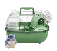 Sac de transport pour hamster - Cage portable - Valise de voyage pour petits animaux avec poignée - Cage de transport pour animaux de compagnie avec ventilation - Équipement de pique-nique d'extérieur