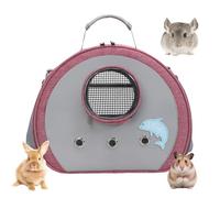 Sac De Transport Pour Hamster Fermeture Éclair En Tissu Oxford Respirant | Pochette De Transport Hamster Adapté Pour Chien, Chinchilla, Hérisson, Lapin, Furet, Oiseaux, , Promenade