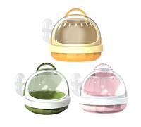 Sac de transport pour hamster | Sac de transport pour petits animaux de compagnie avec vue panoramique | Bouteille d'eau amovible pour cochon d'Inde et lapin