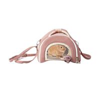 Sac De Transport pour Hamster - Tissu Élastique Et Velours Arctique 24x19x17 Cm | Pochette De Voyage Aérée pour Hérissons Et Oiseaux | Sacoche Portable Confortable pour Visites chez Le Vétérinaire