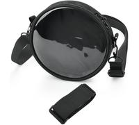 Sac de transport pour lecteur CD portable Arafuna CD5189B/pour HOTT CD204 étui de rangement de voyage en TPU transparent (noir transparent)