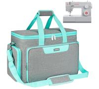 Sac de Transport pour Machine à Coudre avec Poches pour Machines à Coudre et Accessoires de Couture, Sac à Coudre adapté à la Plupart des Tailles Standard Singer, Brother, Janome, Grande boîte à