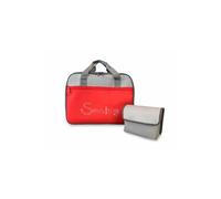 Sac de Transport pour Machine à Coudre - Protection & Praticité(...) - Rouge et gris