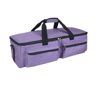 Sac de transport pour machine à découper, sac de rangement Oxford grande capacité pour outils avec poche, machine de découpe portable pour gravure, violet